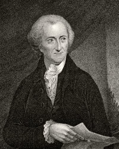 George Read, Engraved by James Barton Longacre by Robert Edge Pine